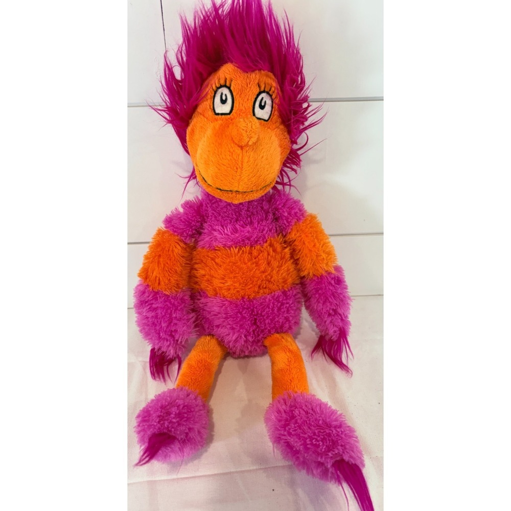 Dr. Seuss There's A Wocket In My Pocket Plush 18" Big Pink Hair Kohl's Cares